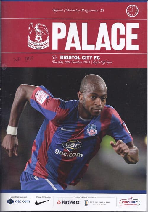 Crystal Palace FC v Bristol City FC